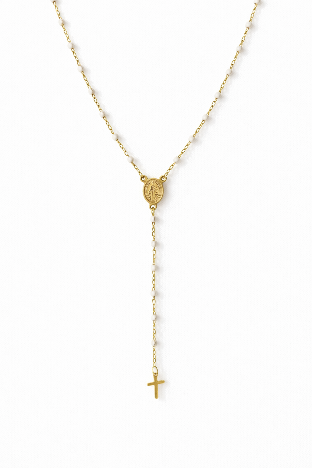 Collier Maïté Blanc