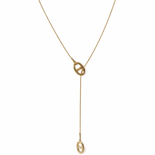 Collier mailles marines