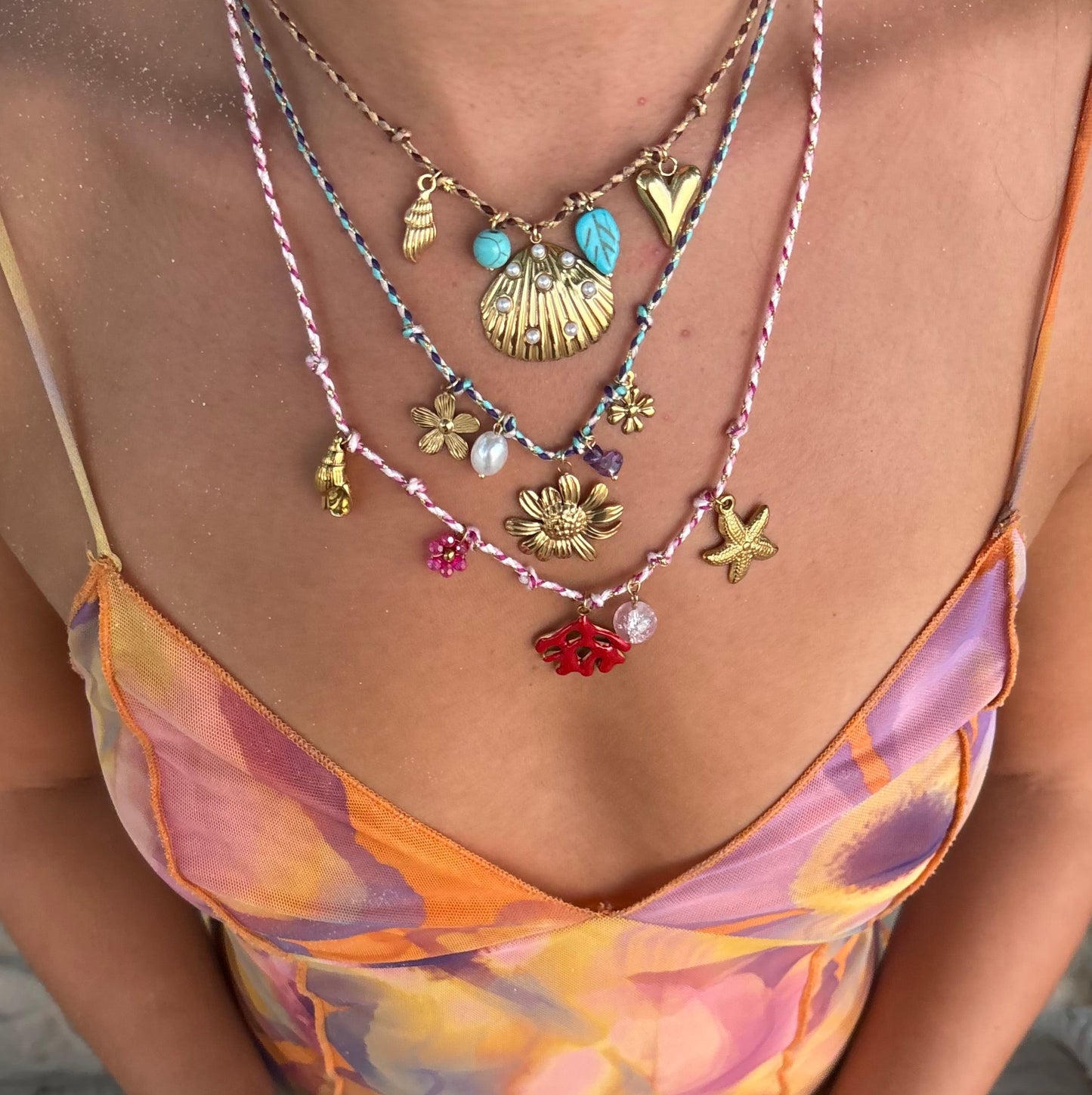 Collier breloques