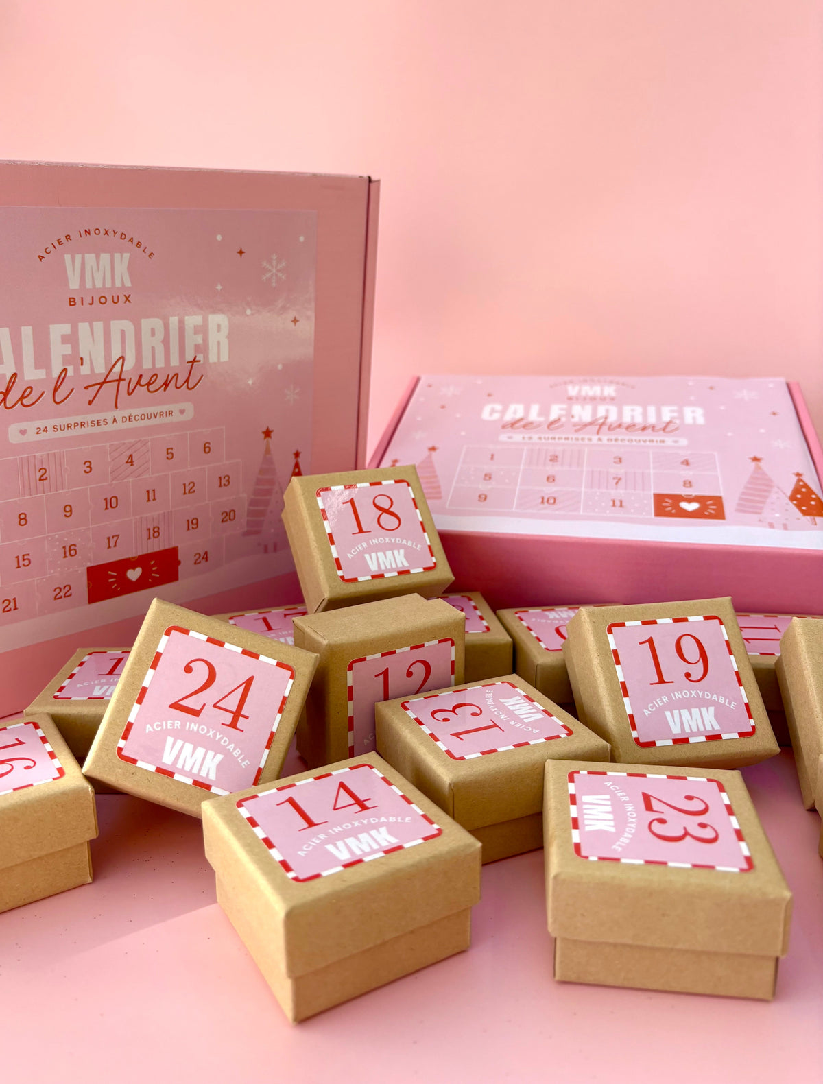 Calendrier de l’Avent 24 cases