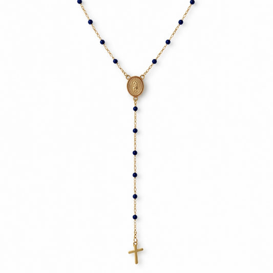 Collier Maïté bleu